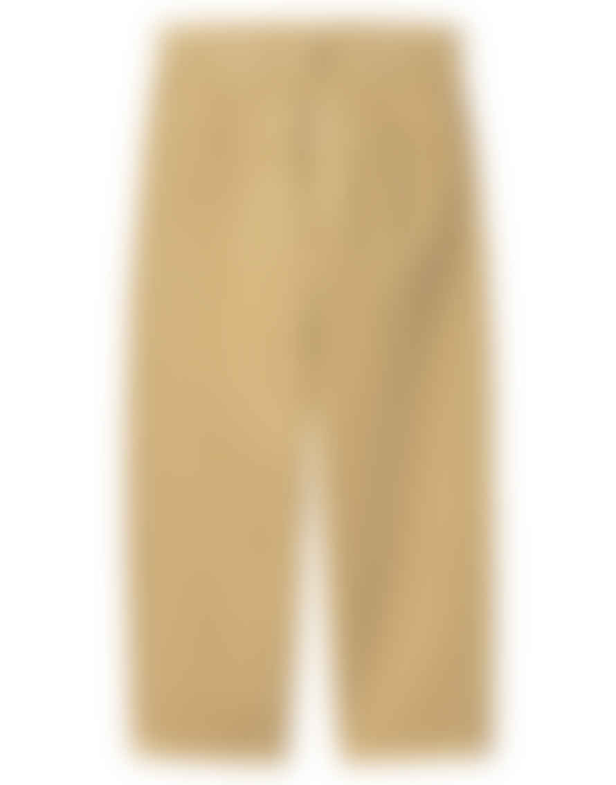 Carhartt Pants For Man I033749 1yh4j Bourbon Stone Dyed