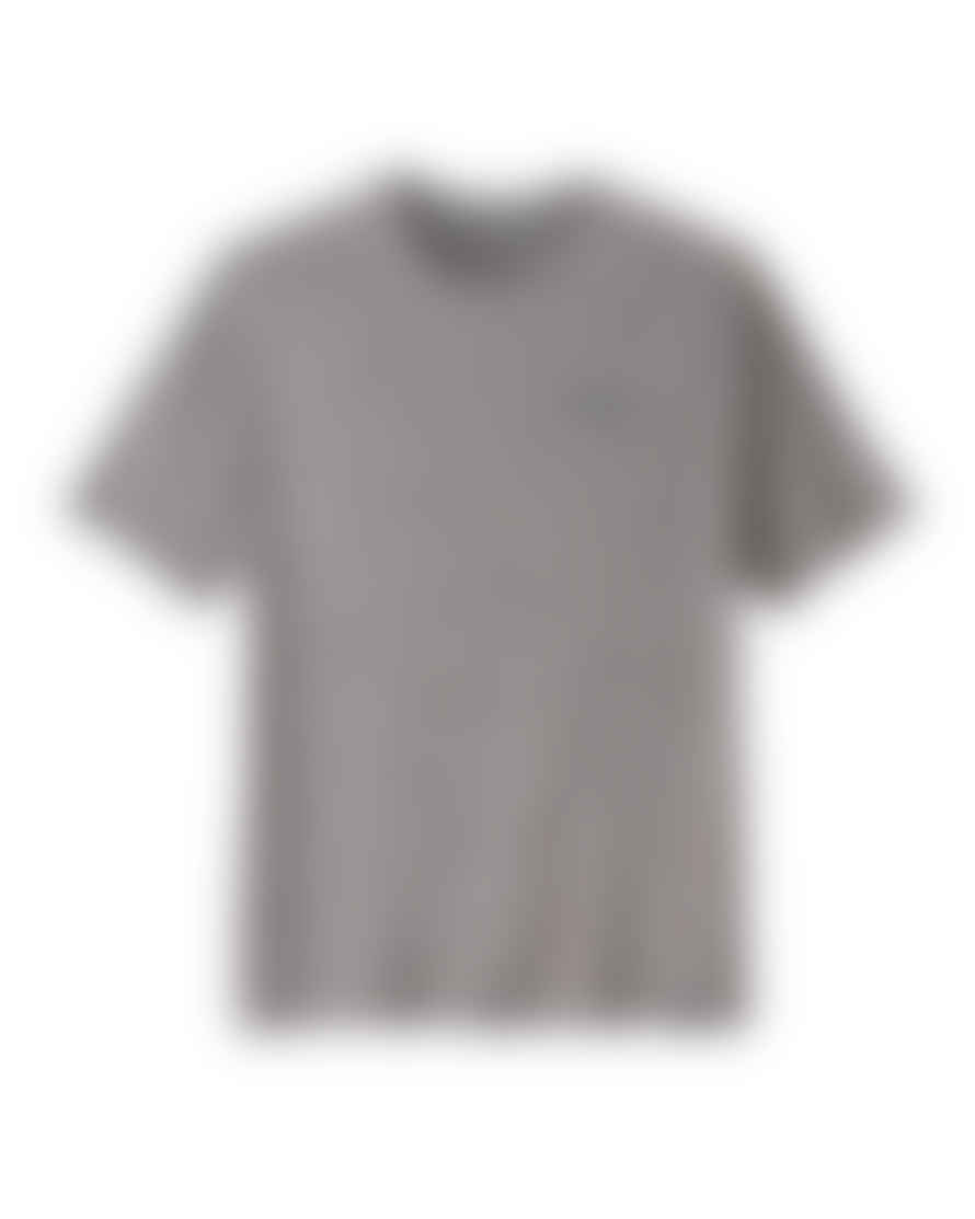 Patagonia Clothing Camiseta Ms Capilene Cool Daily - Boardshort Logo Feather Grey (blaf)