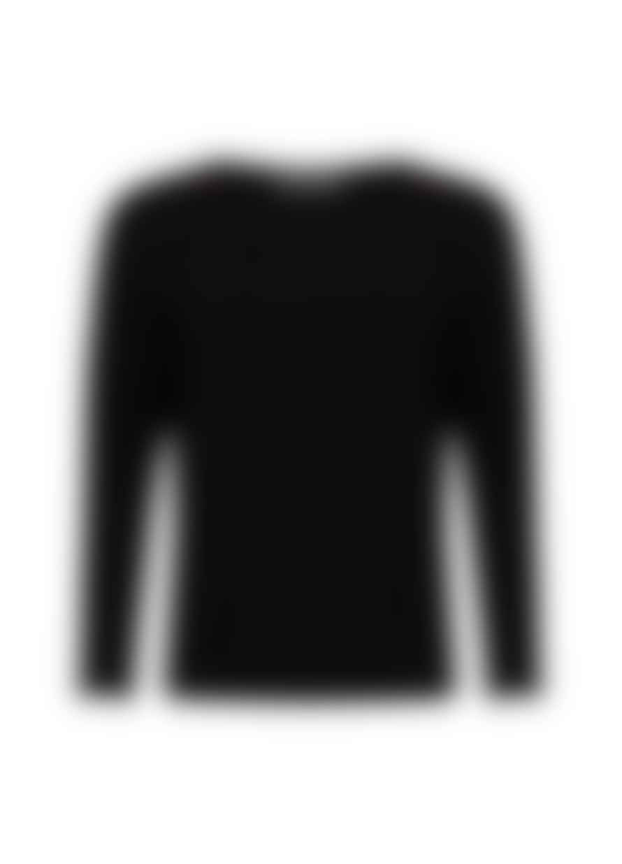 Coster Copenhagen Heart Long Sleeve T-shirt In Black