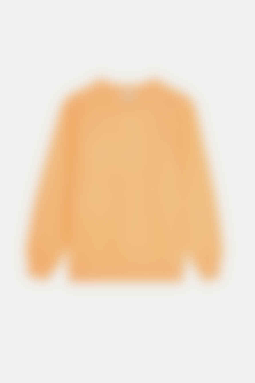 Autry Orange Bicolor Sweatshirt Womens