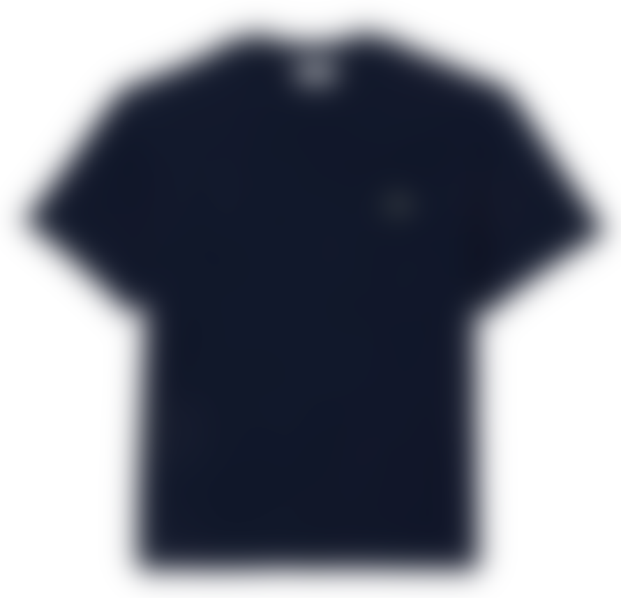 Lacoste Lacoste Classic Fit Cotton Knit Tee Navy Blue
