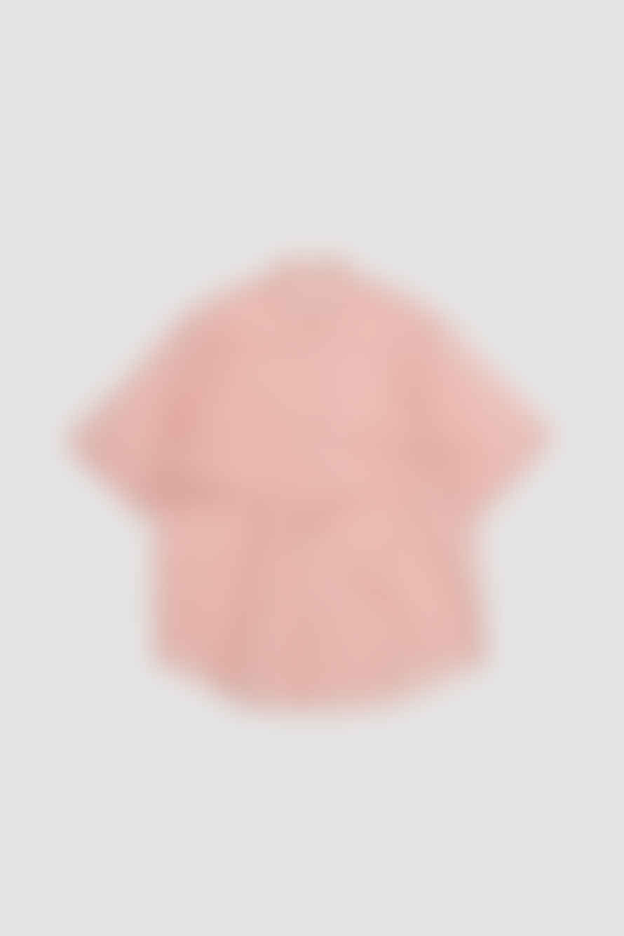 Auralee Finx Organdy Shirt Light Pink Chambray