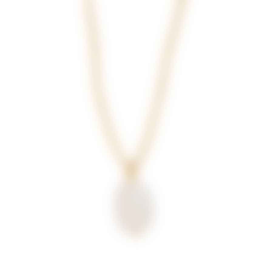 A Beautiful Story Calm Moonstone Gold Coloured Necklace