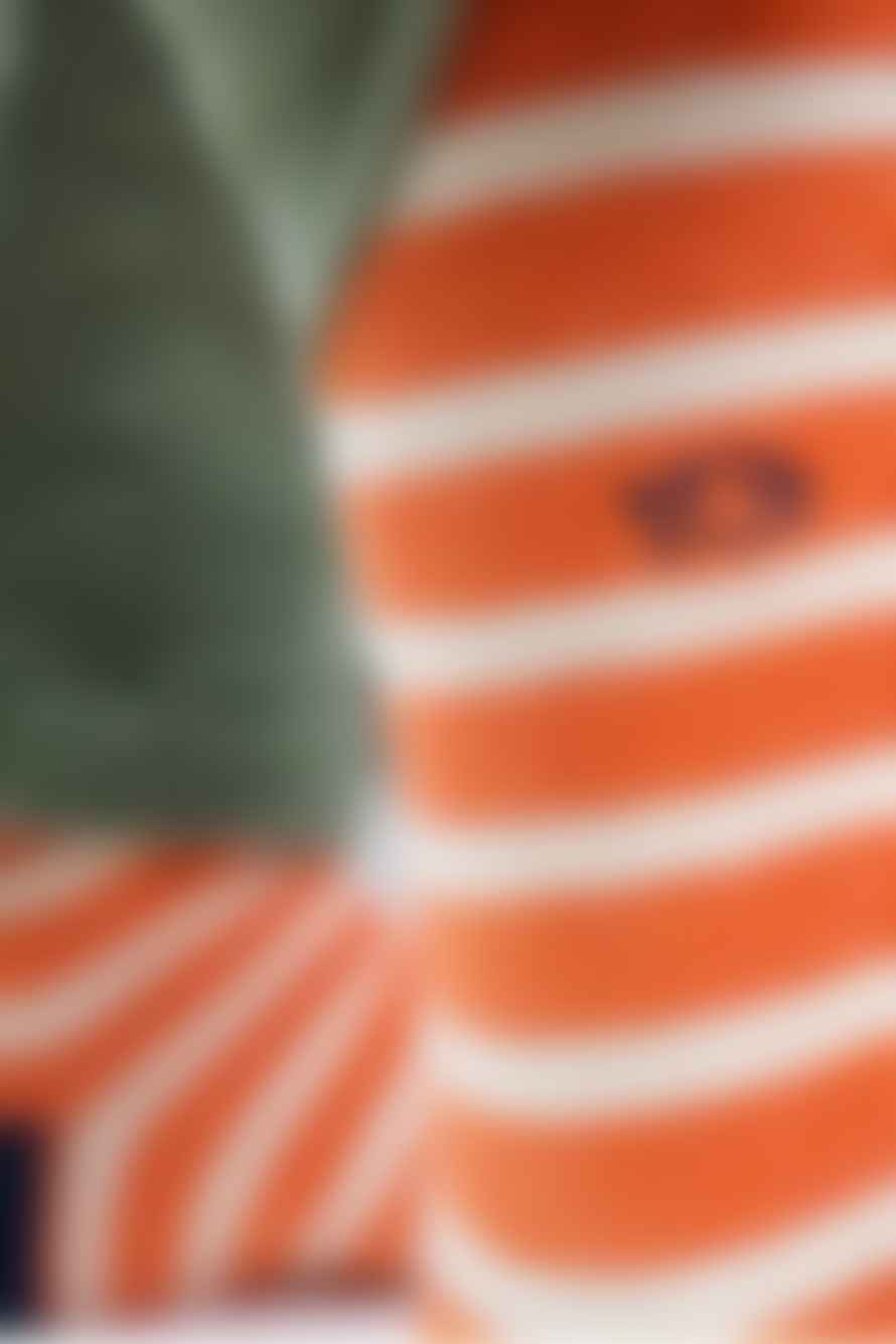BILLYBELT Wide Orange Striped