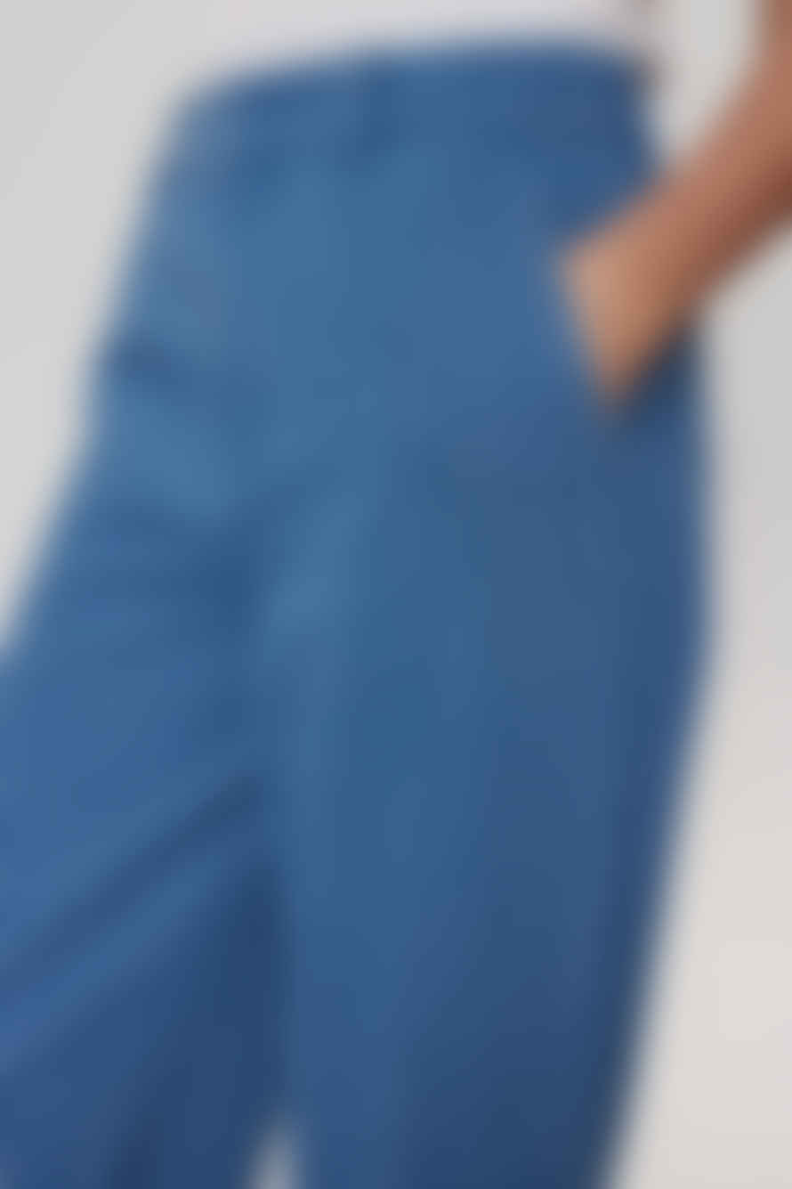Numph | Enitta Pants - Medium Blue Denim
