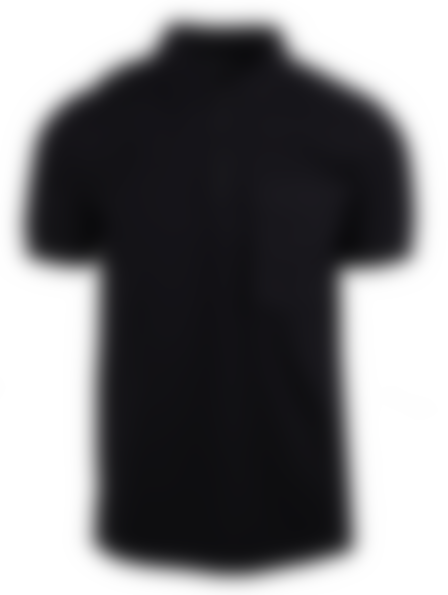 MA. Strum Ma.strum Cargo Pocket Polo Shirt Jet Black