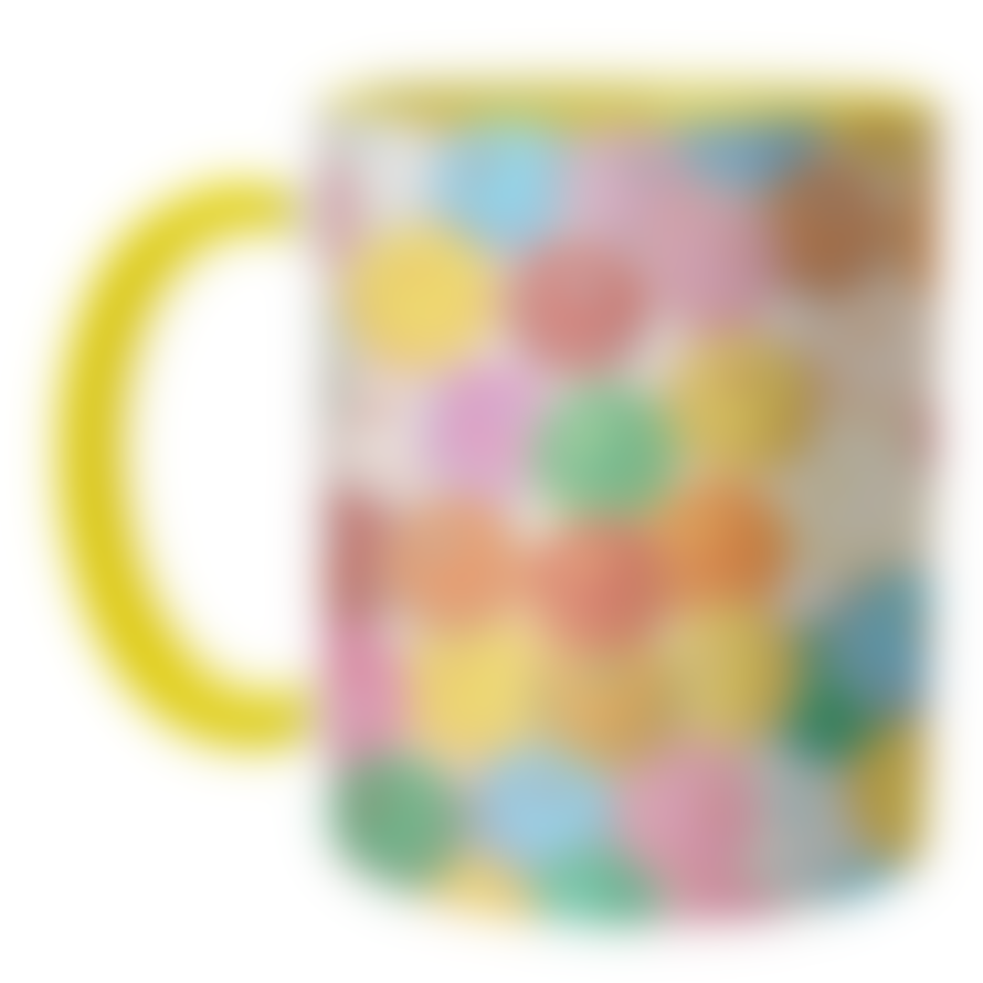 Art Wow Mugs 'colorful Smileys' By Ania Wieclaw: Mug Premium 10oz