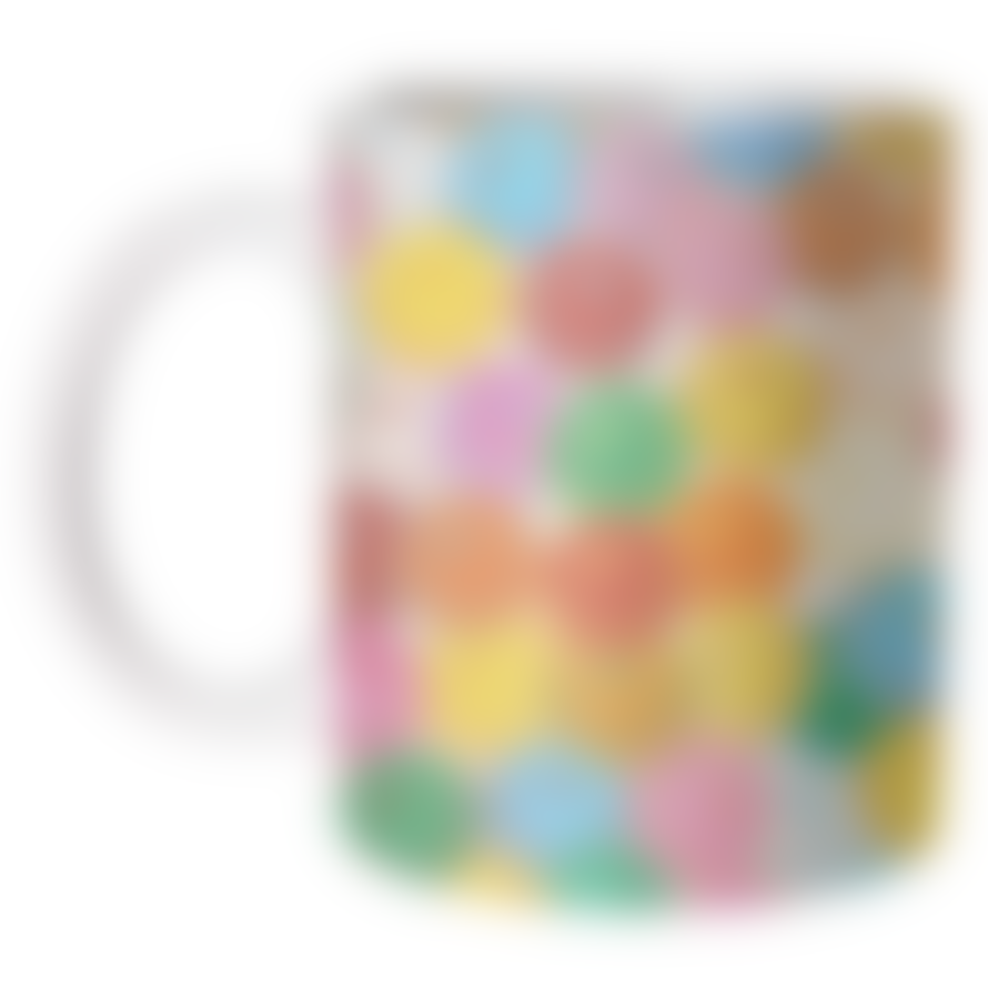 Art Wow Mugs 'colorful Smileys' By Ania Wieclaw: Mug Premium 10oz
