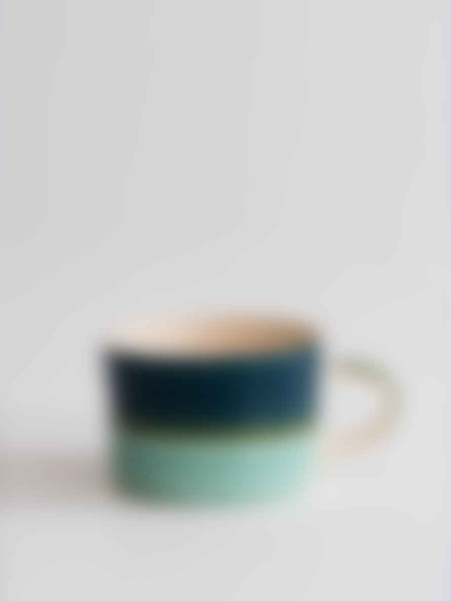 Musango Blue Stripe Mug