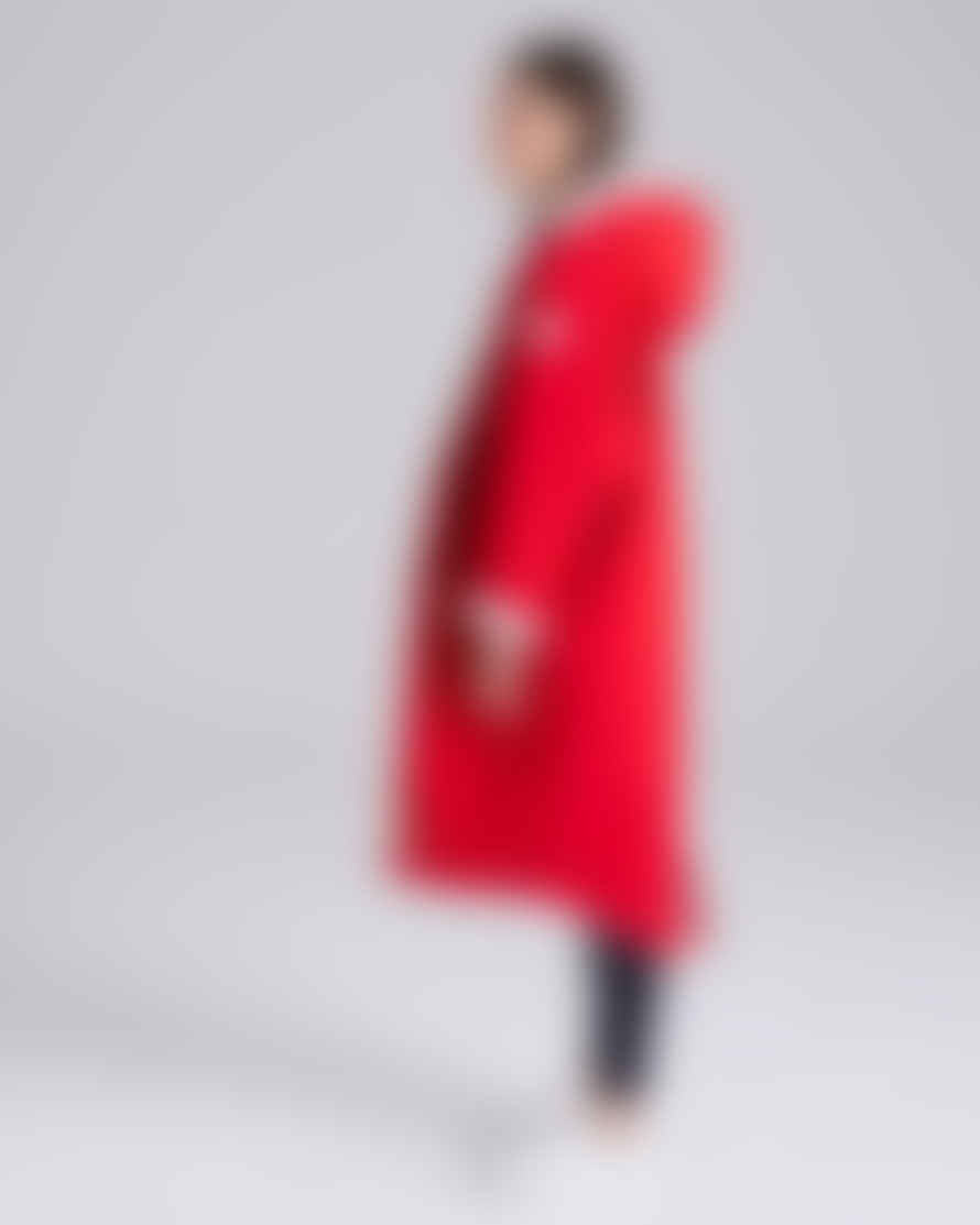 Cape Cove Snuggler Red Waterproof Changing Robe By