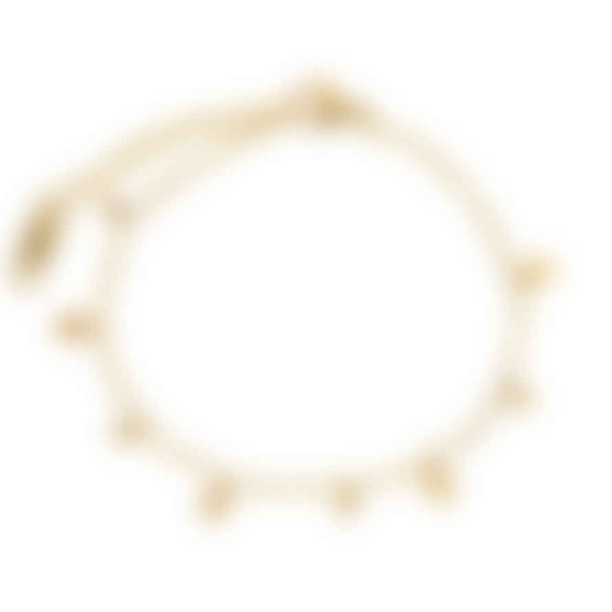 Timi Lia Gold Tiny Oval Bracelet