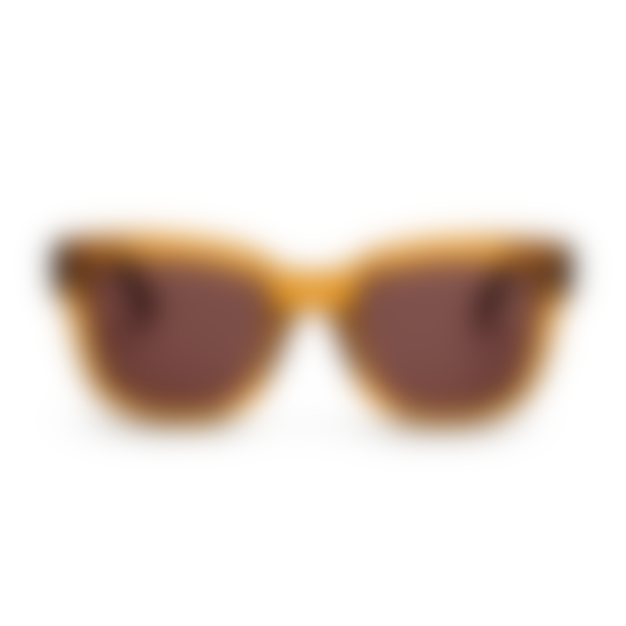 MESSYWEEKEND Sunglasses Liv In Coffee Brown W. Brown Lenses