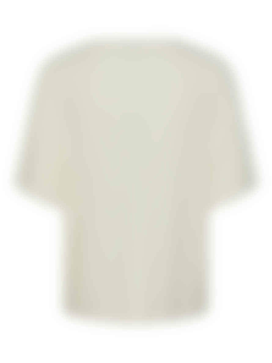 Pieces Pcbillo Bright White Lurex Stripes T-Shirt