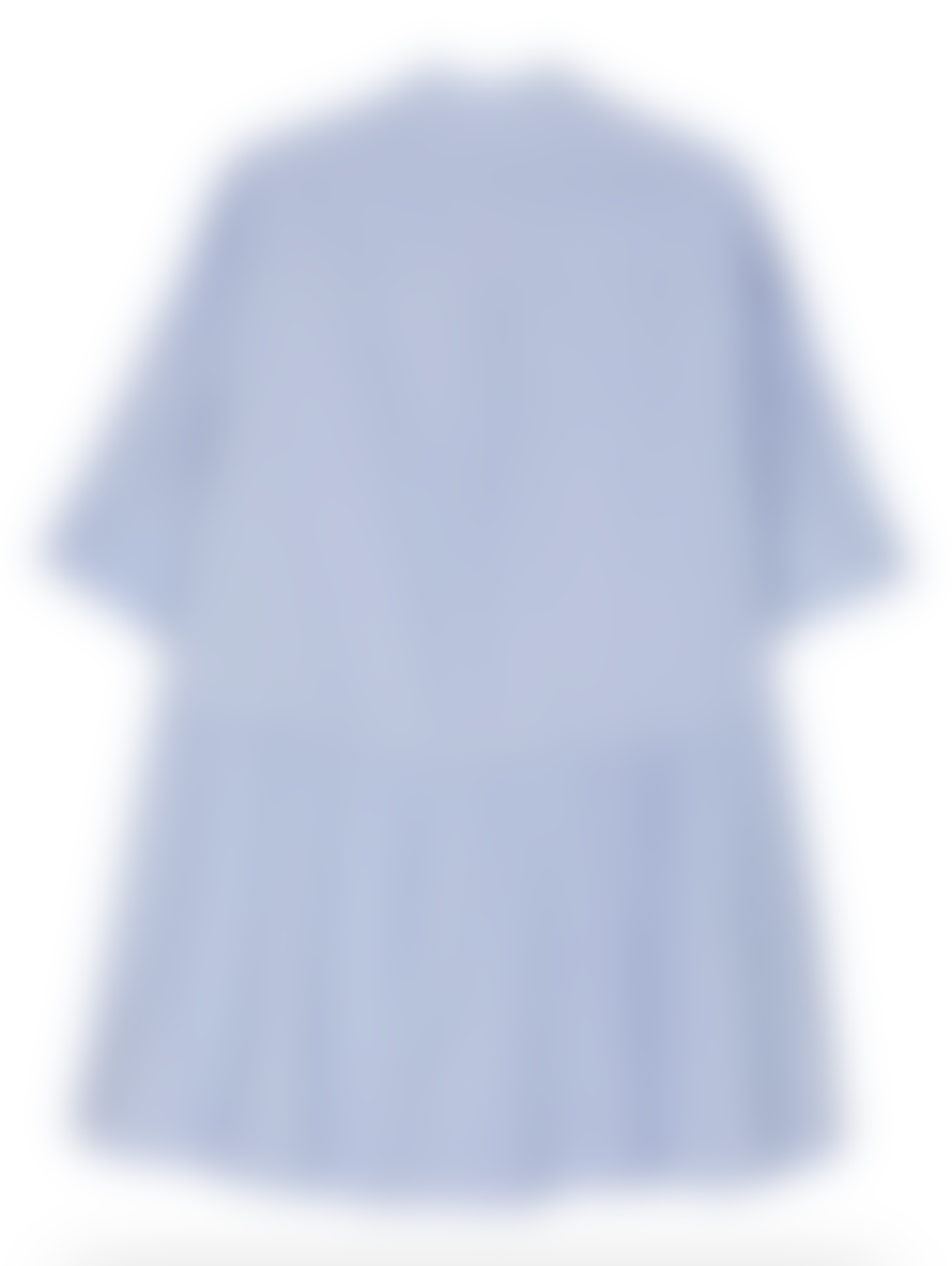 Essentiel Antwerp Franz Puffpall Shirt Dress - Blue