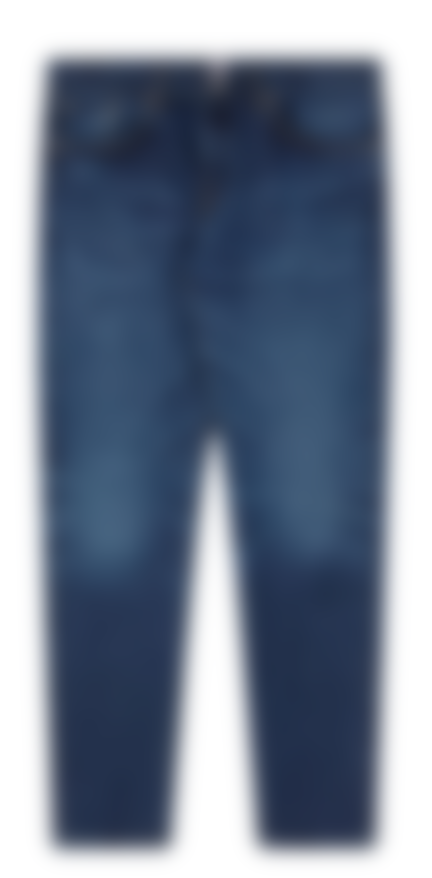 Edwin Regular Tapered Jeans Blue Mid Dark Used