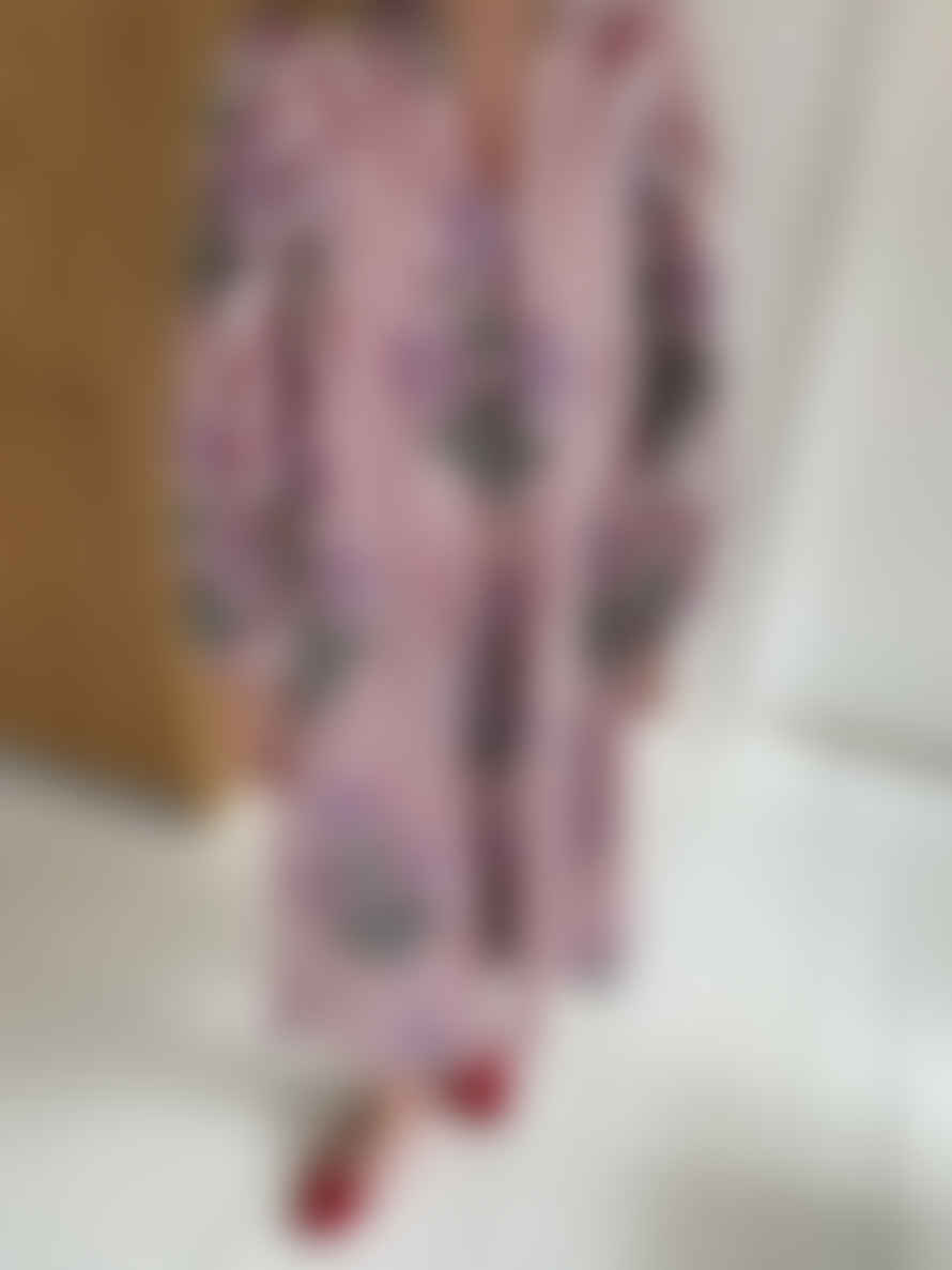 Sissel Edelbo Lara Organic Cotton Dress - Purple Poppy