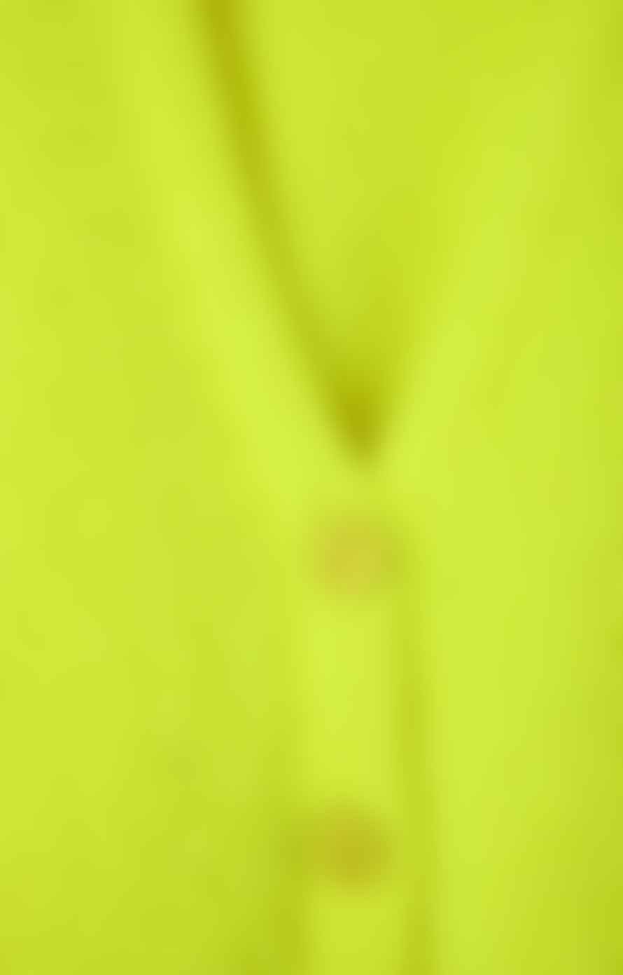 American Vintage Zolly Cardigan Fluorescent Yellow