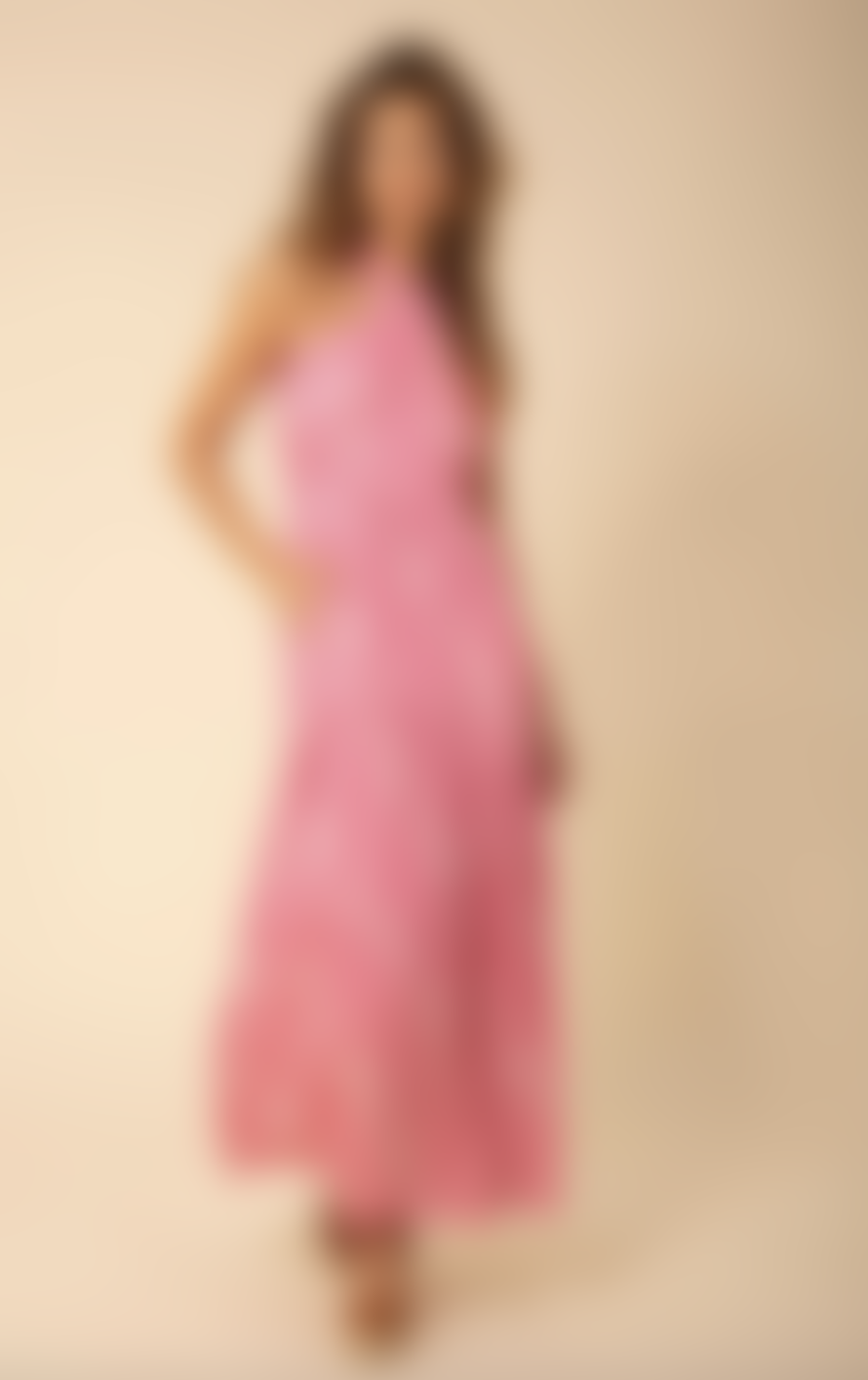 Hale Bob Oaklynn Midi Dress - Pink