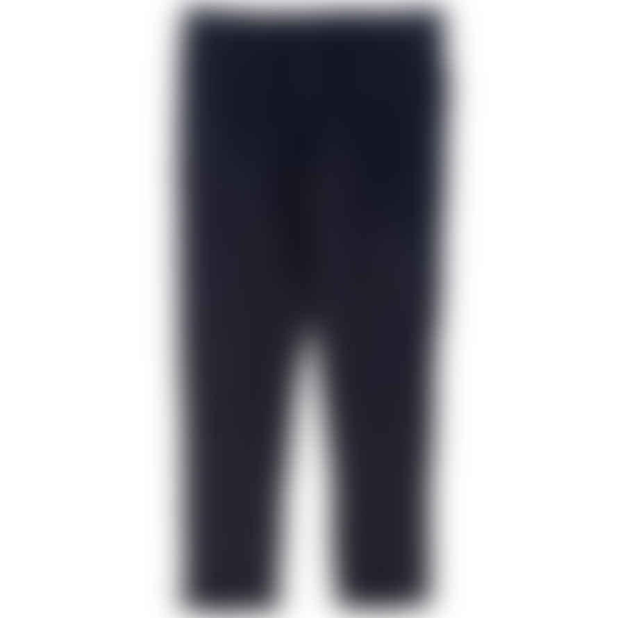 Fresh Positano Lyocell Linen Pleated Chino Pants In Navy