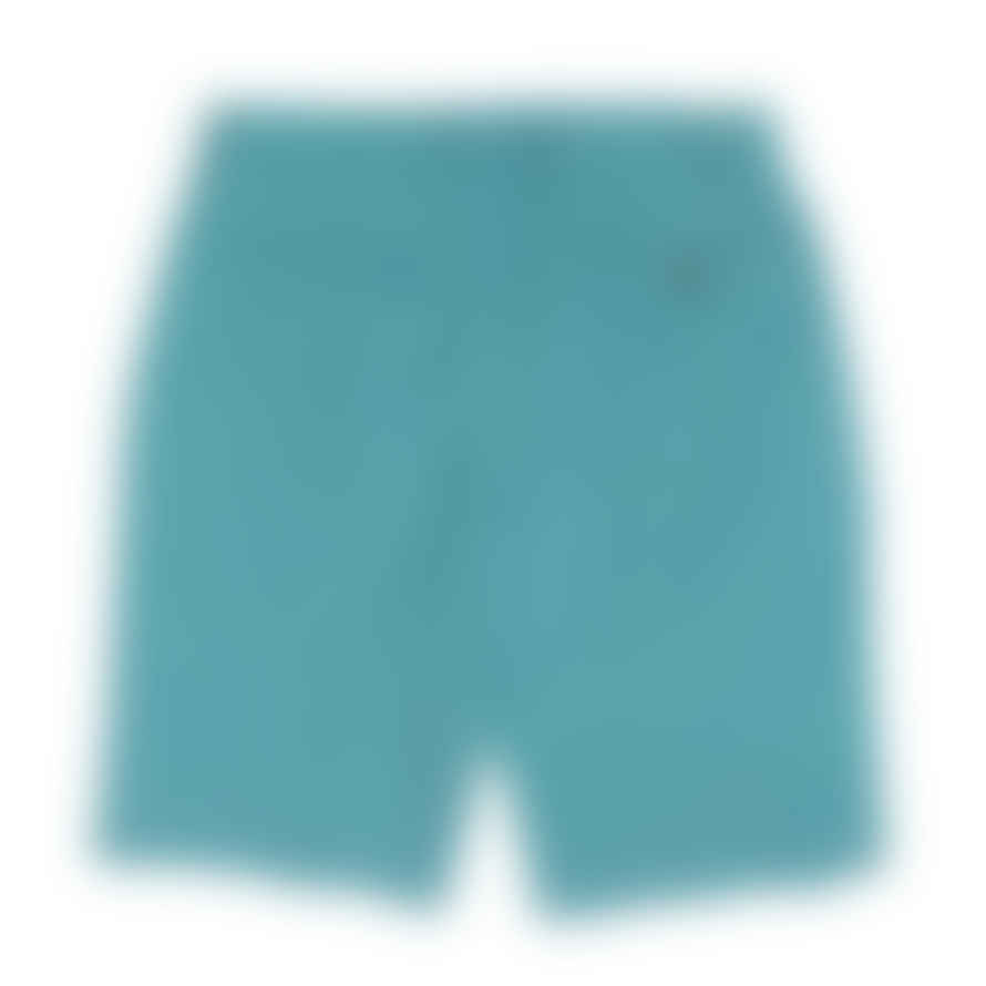 Fresh Ortigia Seersucker Chino Shorts In Water Green