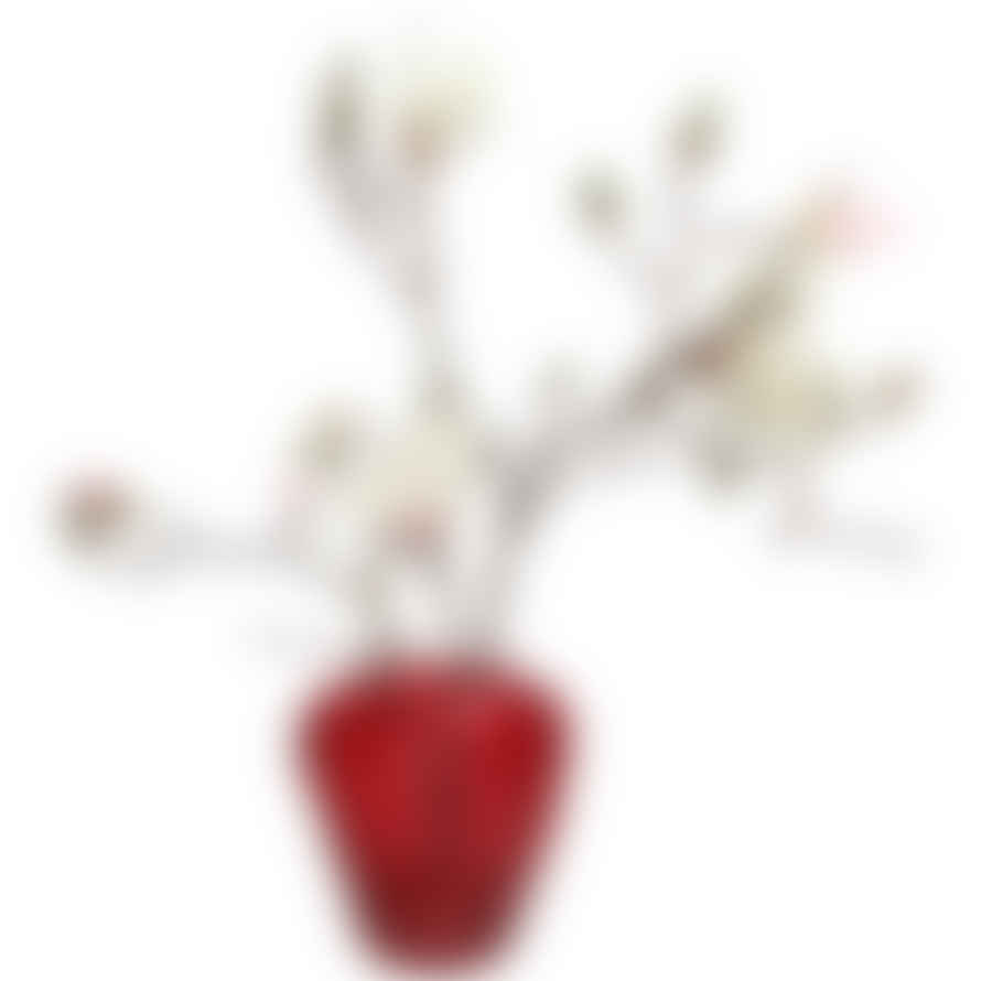 Kersten Strawberry Glass Shaped Vase : Short