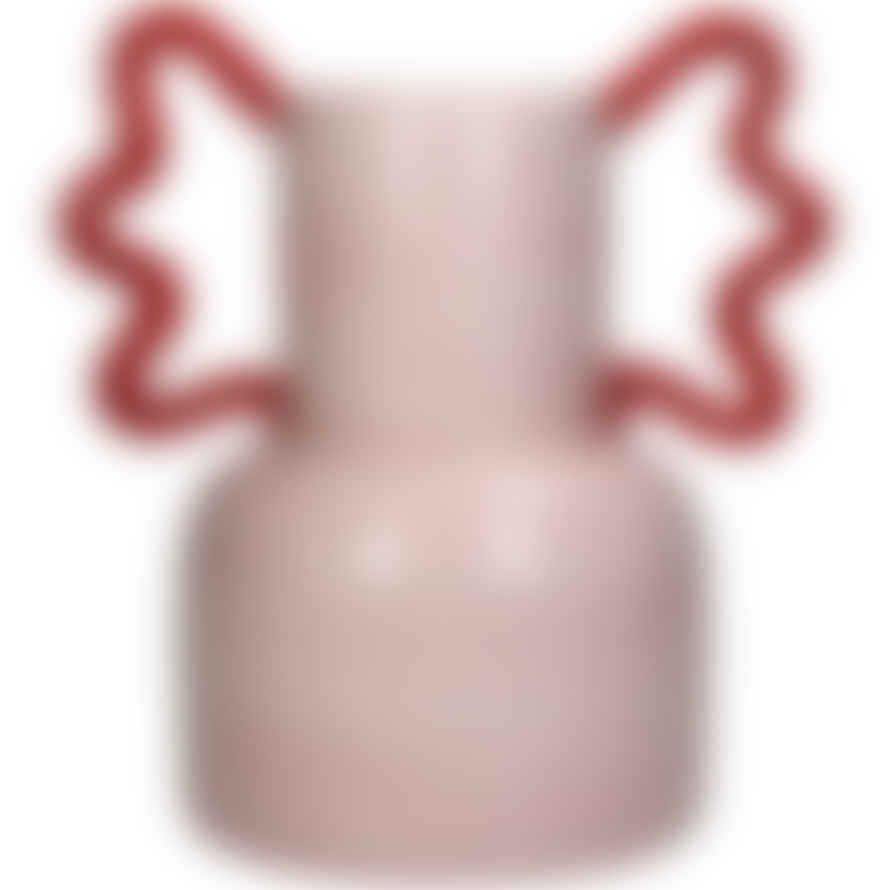 Kersten Colour Pop Pink Vase With Wobble Handles