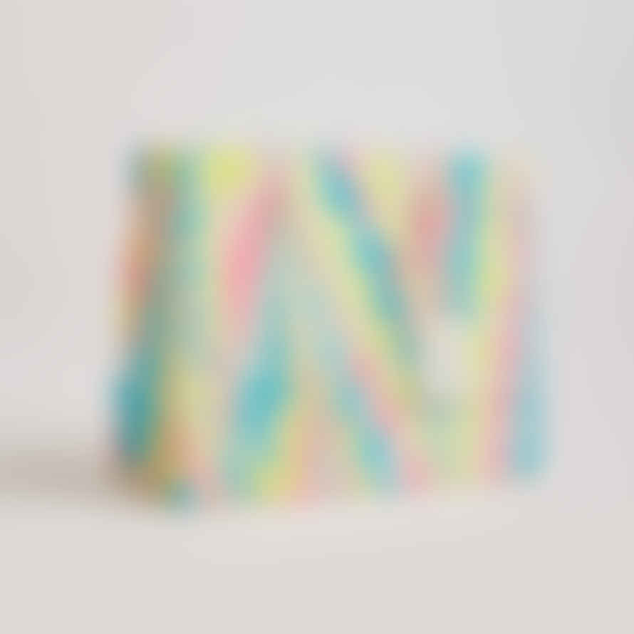 Paper Mirchi Hand Marbled Gift Bags (medium) - Neon