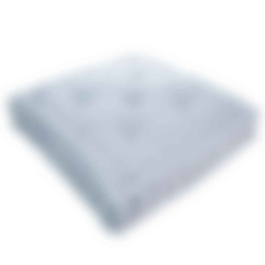 TUSKcollection Seat Pad Cushion Grey Stripe Cotton