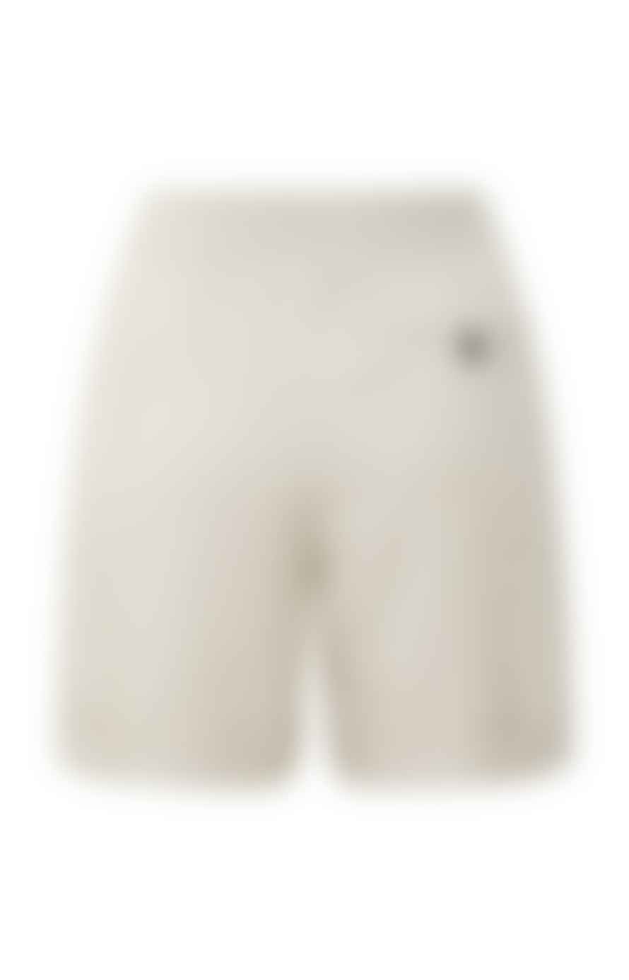 Yaya Bermuda Short With High Waist And Side Pockets | Moonstruck Grey