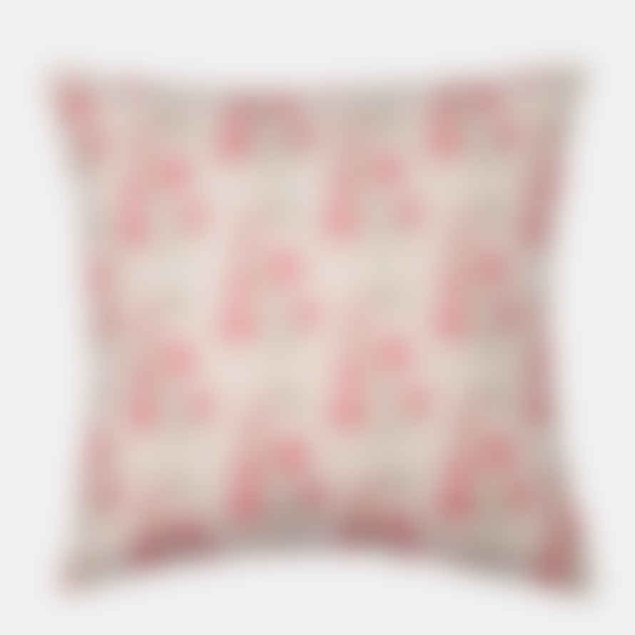 Biggie Best Pink Hollyhock Cushion