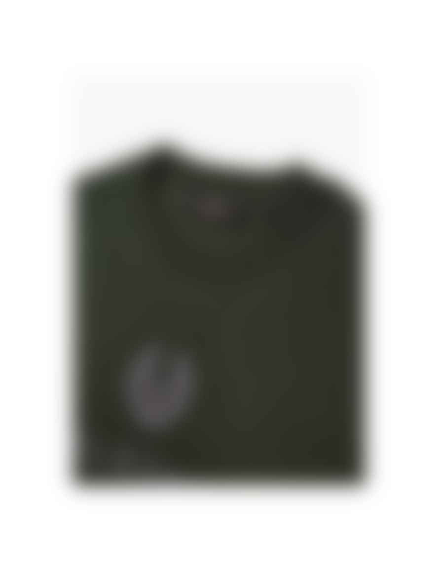Belstaff Signature Phoenix Crew Neck Sweatshirt Col: Tile Green, Size: