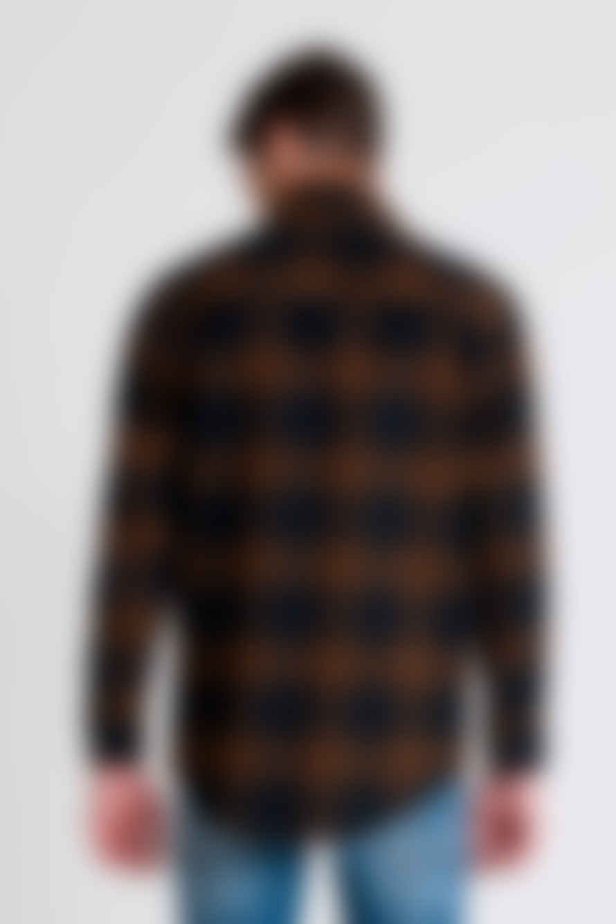 ANTONY MORATO Black Brown Checked Overshirt