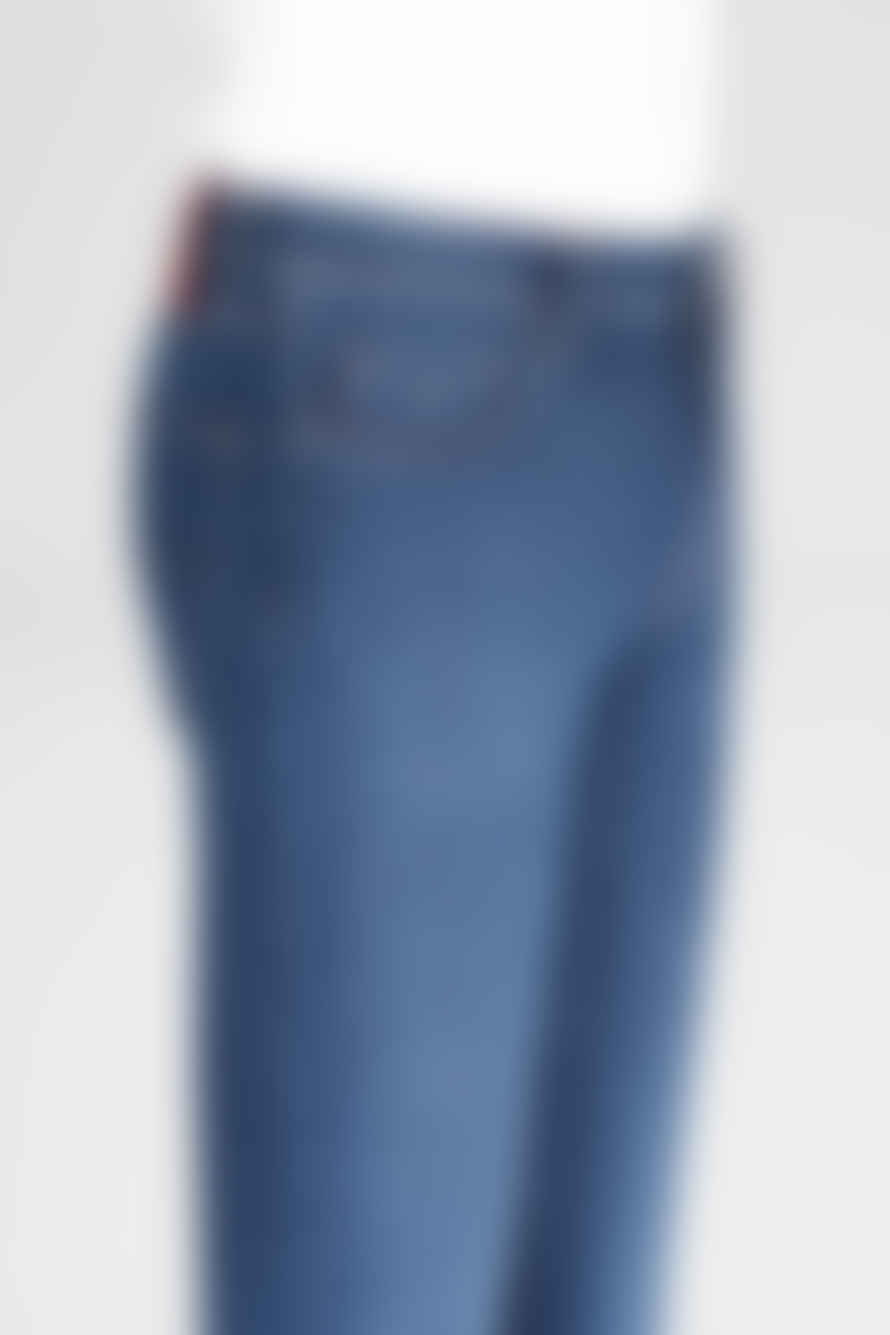 Tramarossa Blue and red Leonardo Zip SS Jeans