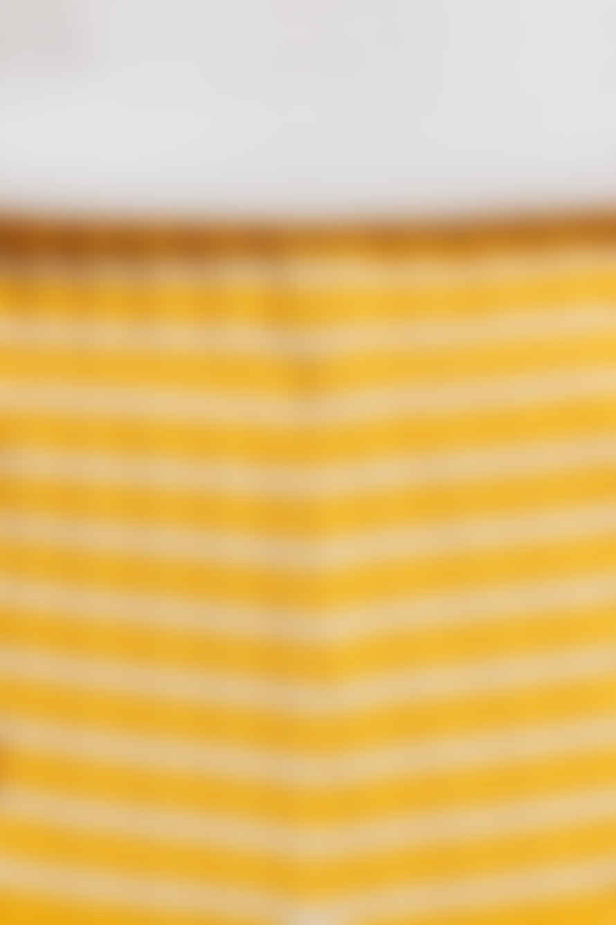 Rotholz Yellow Sand Stripe Ribbed Lounge Pant