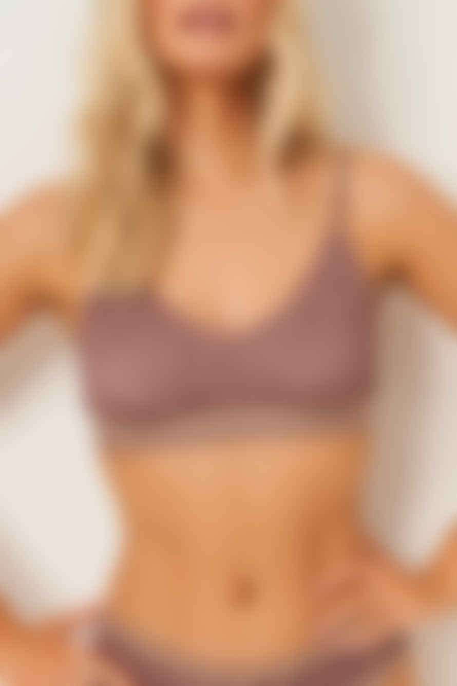 Stripe and Stare Neutral Leopard Taupe T-shirt Bra