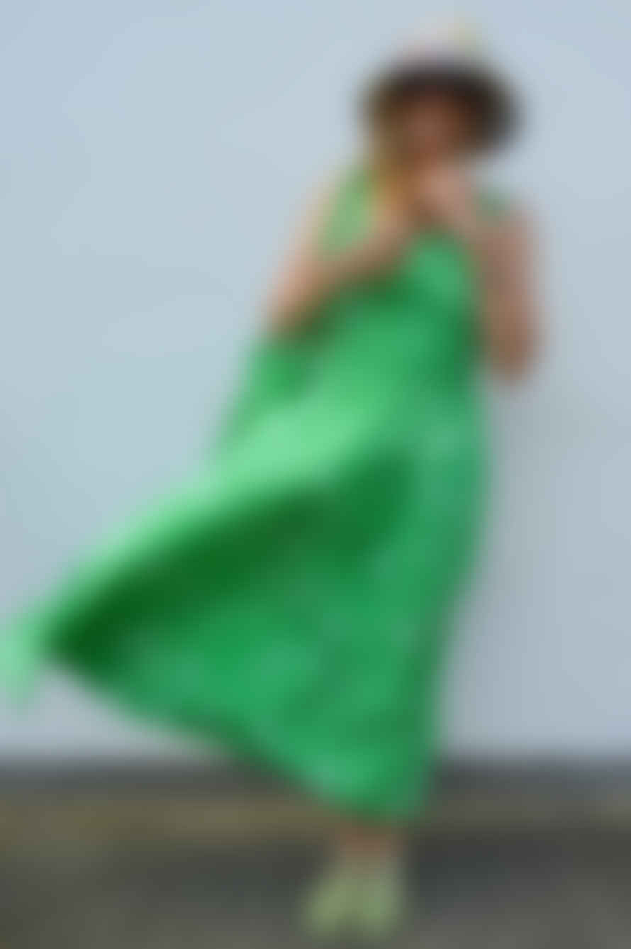 Damson Madder Keira Green Dress