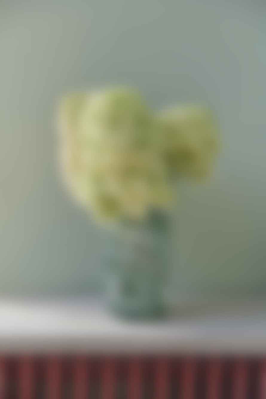 HAY SPLASH VASE ROLL NECK-SMALL-GREEN SWIRL