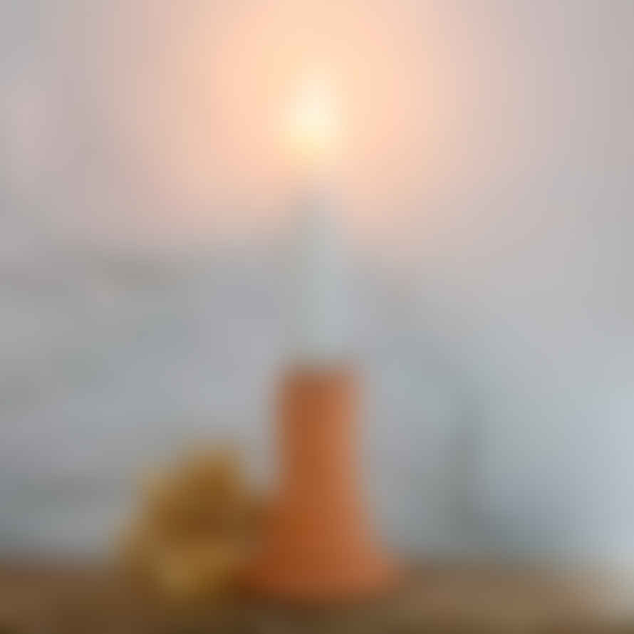 Grand Illusions Candleholder Terracotta