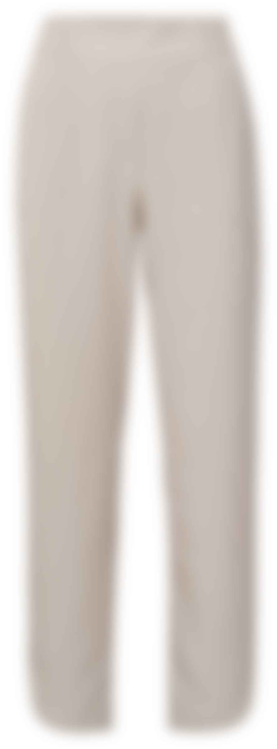 Yaya Trousers With Elasticated Waist And Straight Legs | Moonstruck Grey