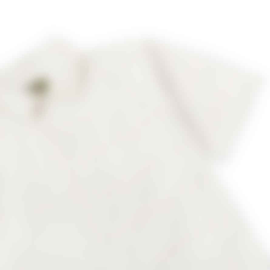Burrows & Hare  Kantha Short Sleeve Shirt - Ecru