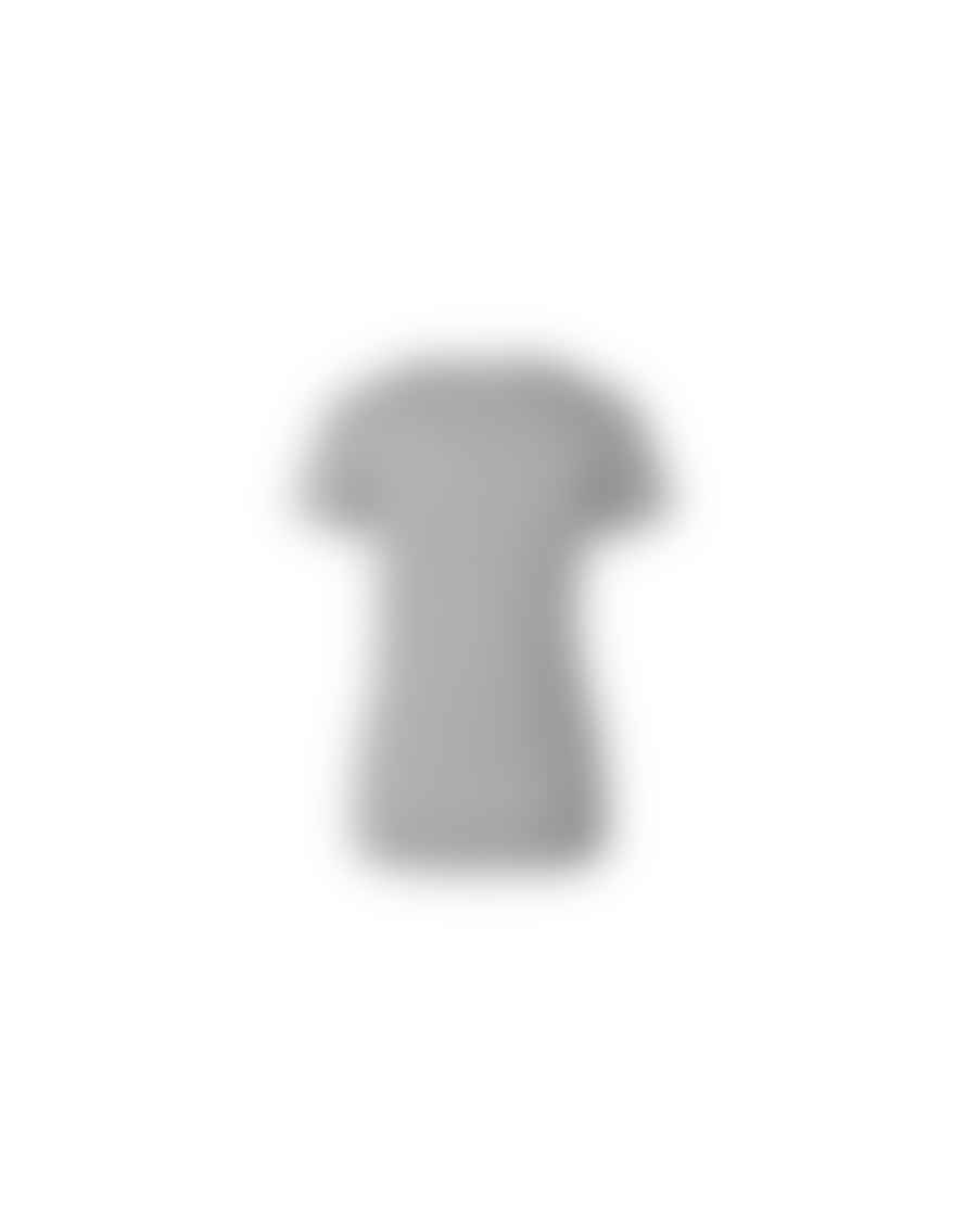 Riani Riani Slim Fit Jersey Sparkle T-shirt Col: 912 Grey, Size: 10