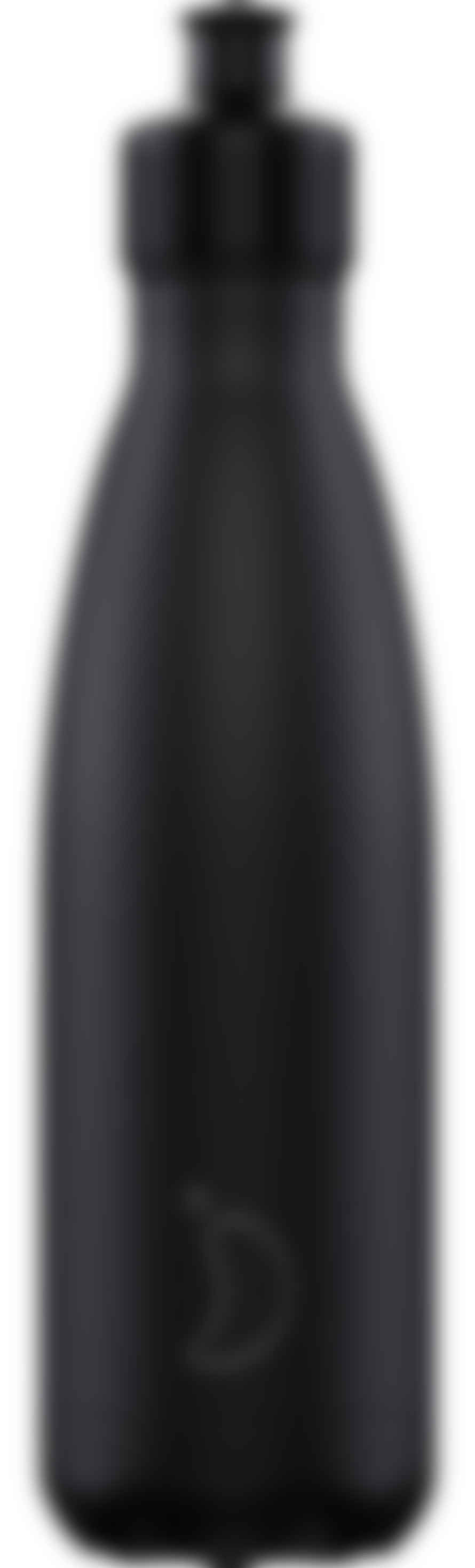 Chilly's Sports Bottle 500ml Monochrome Black