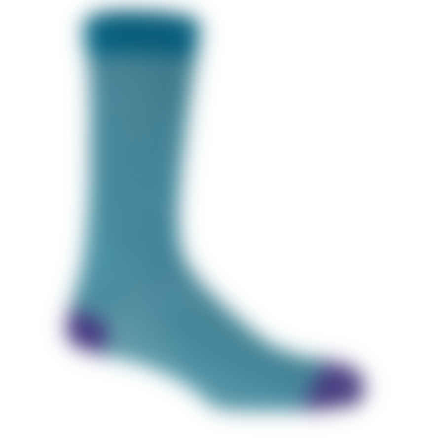 Peper Harow Lux Taylor Men's Luxury Socks: Blue