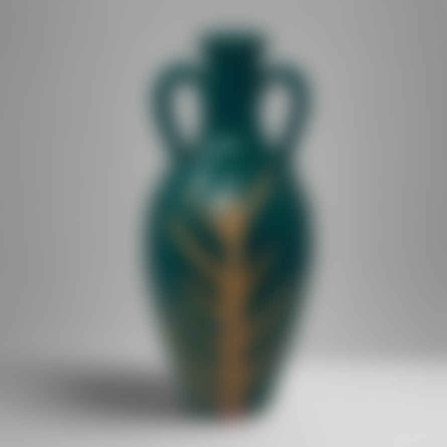 Artisan Stories Green Wheat Vase