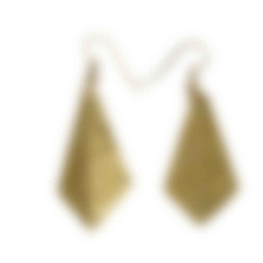 Bombolulu Bombolulu 3d Small Triangle Earrings