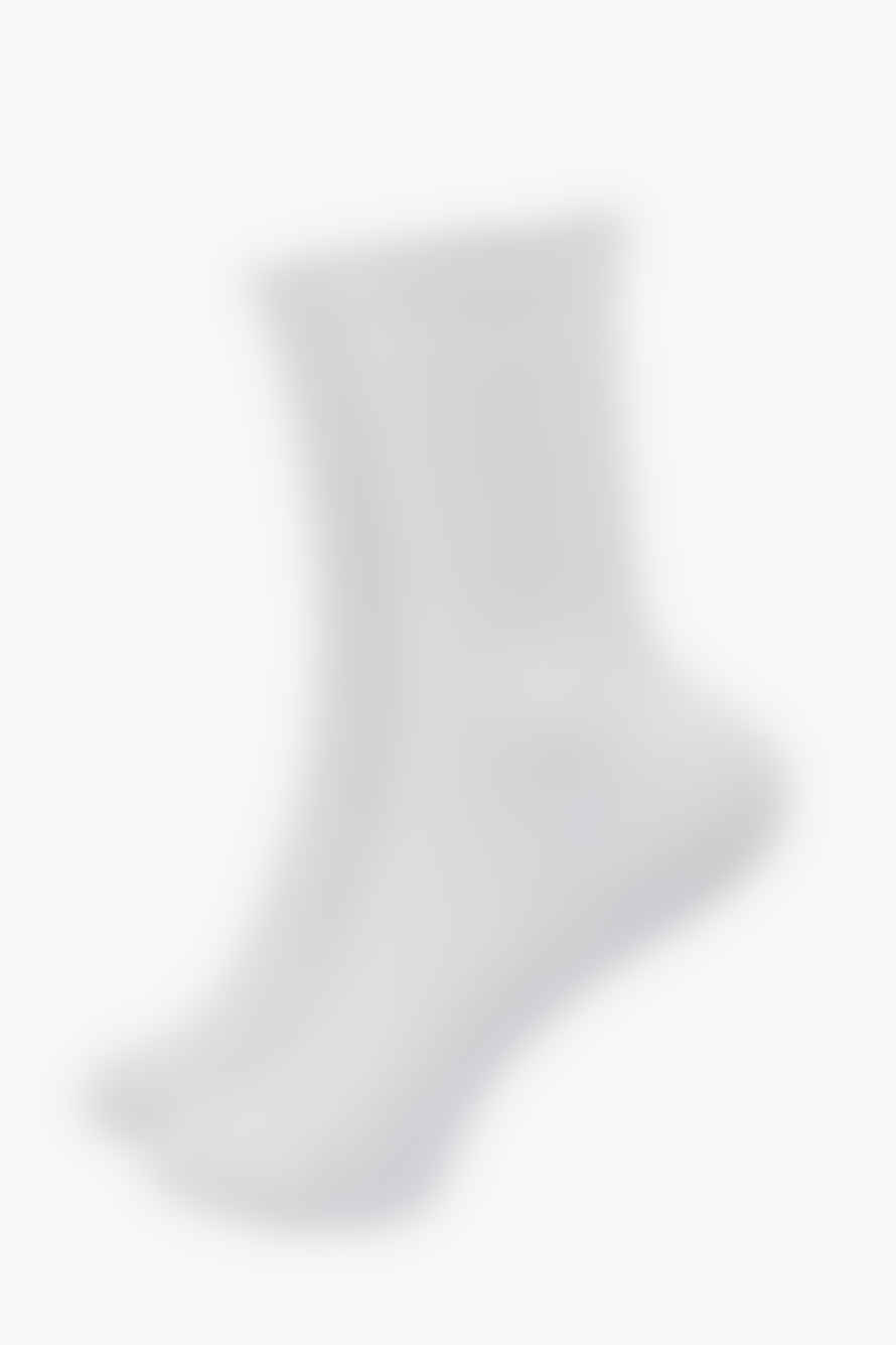 Sock Talk Glitter Ankle Socks With Scalloped Cuff