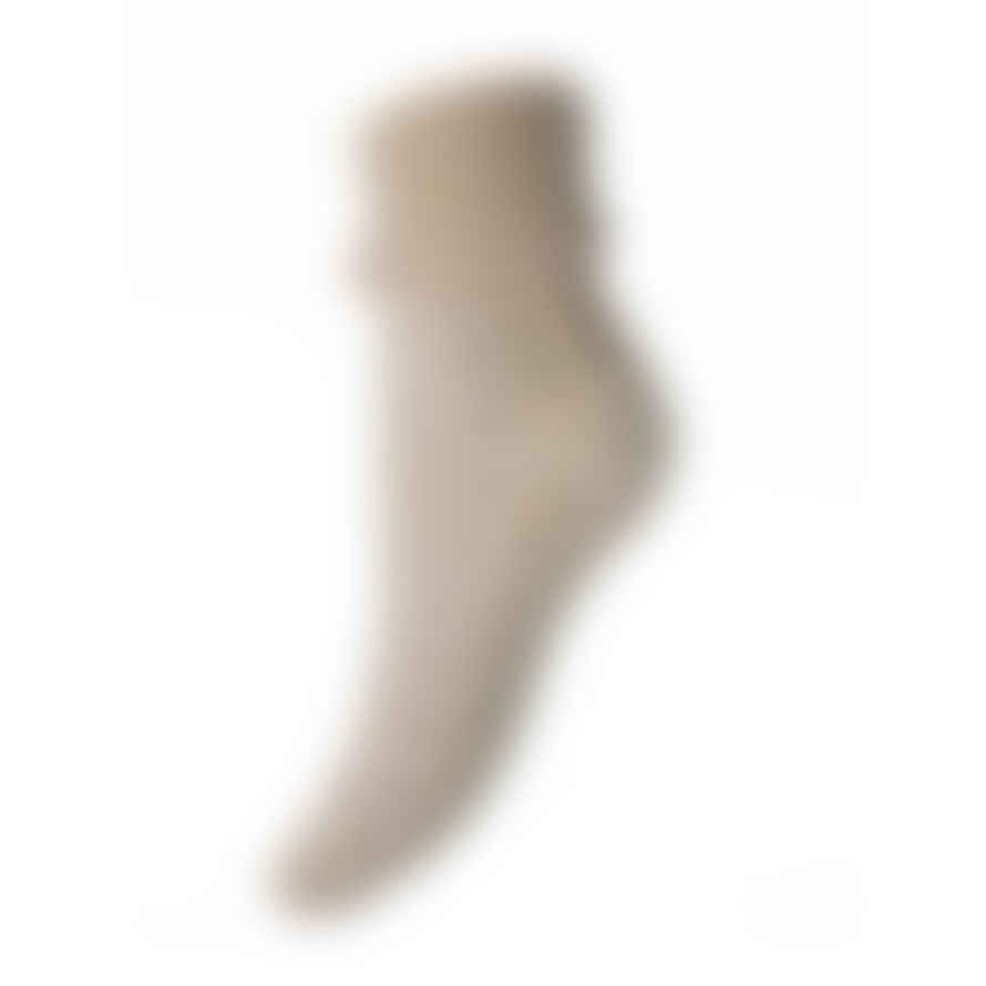 Flux 4-7 Fawn Dot Cuff Socks