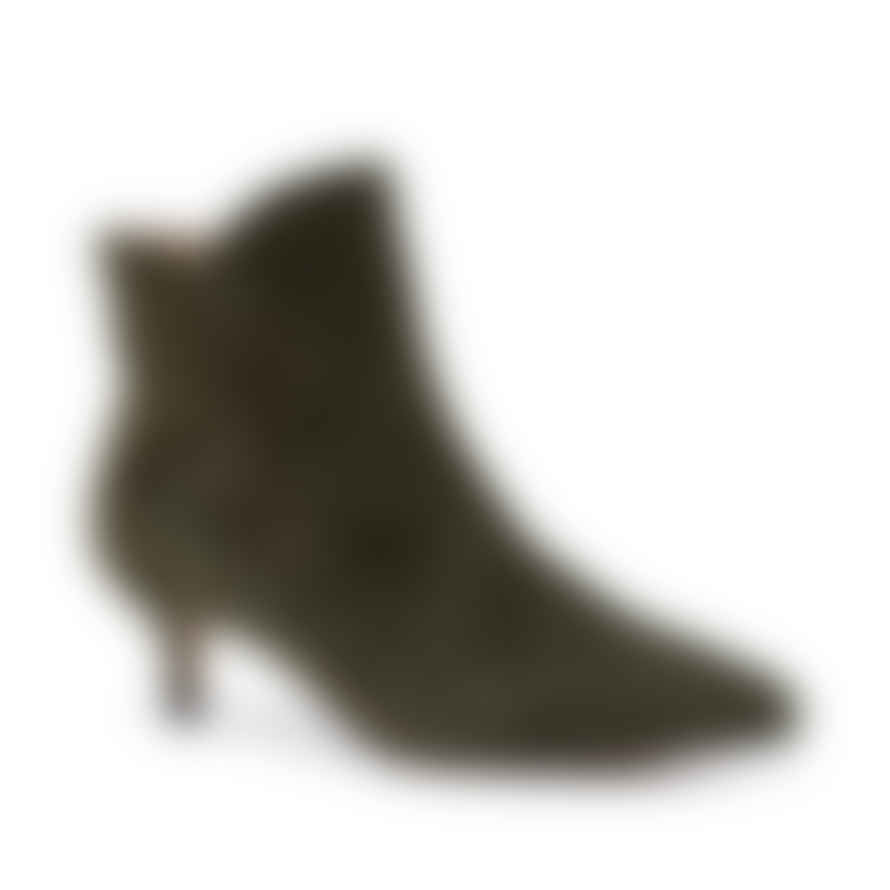 Shoe The Bear Saga Ankle Boot-khaki-stb2027