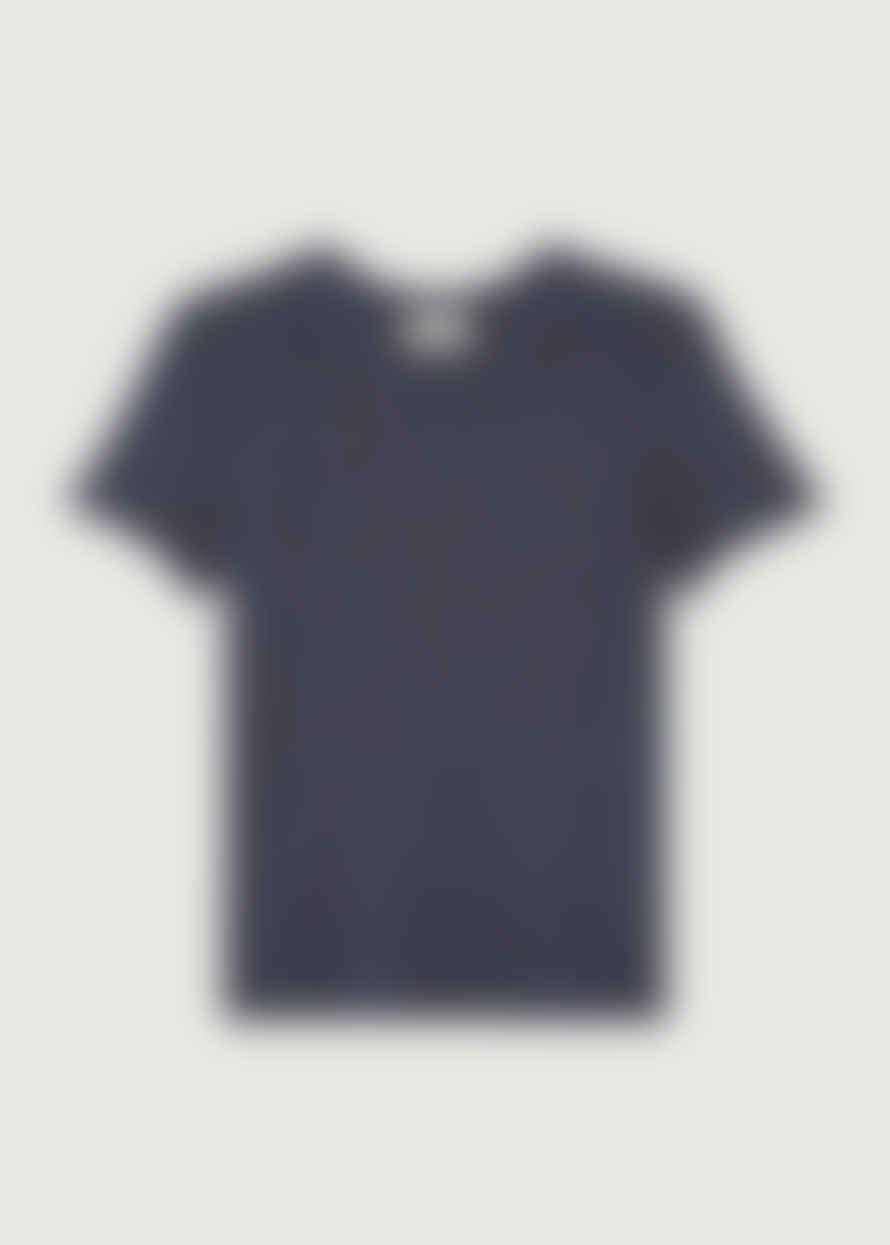 American Vintage Sonoma Round Neck T-shirt - Navy