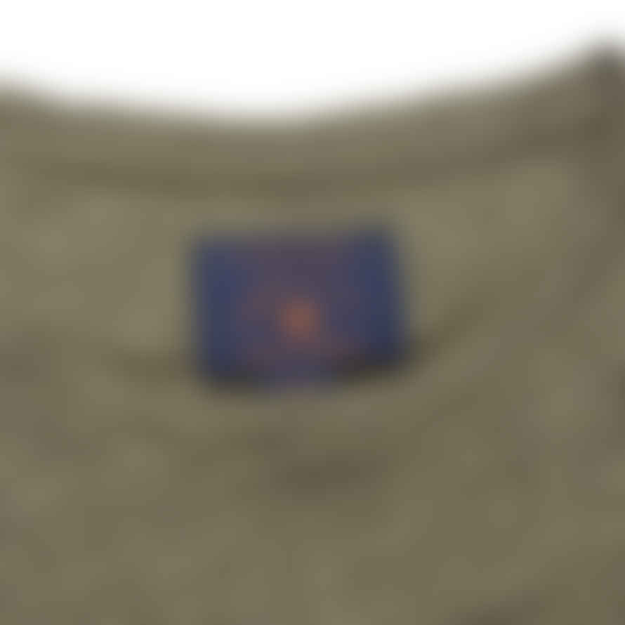 Blue de Genes Totti Linen T-shirt - Army